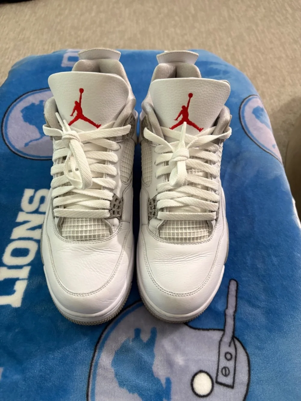 Air Jordan Retro 4 White Oreo 2021 size 11